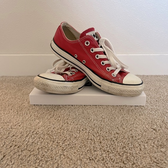 Red Chuck Taylor Converse - Picture 5 of 5